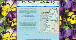 Desktop Screenshot of northwoodsweekly.com